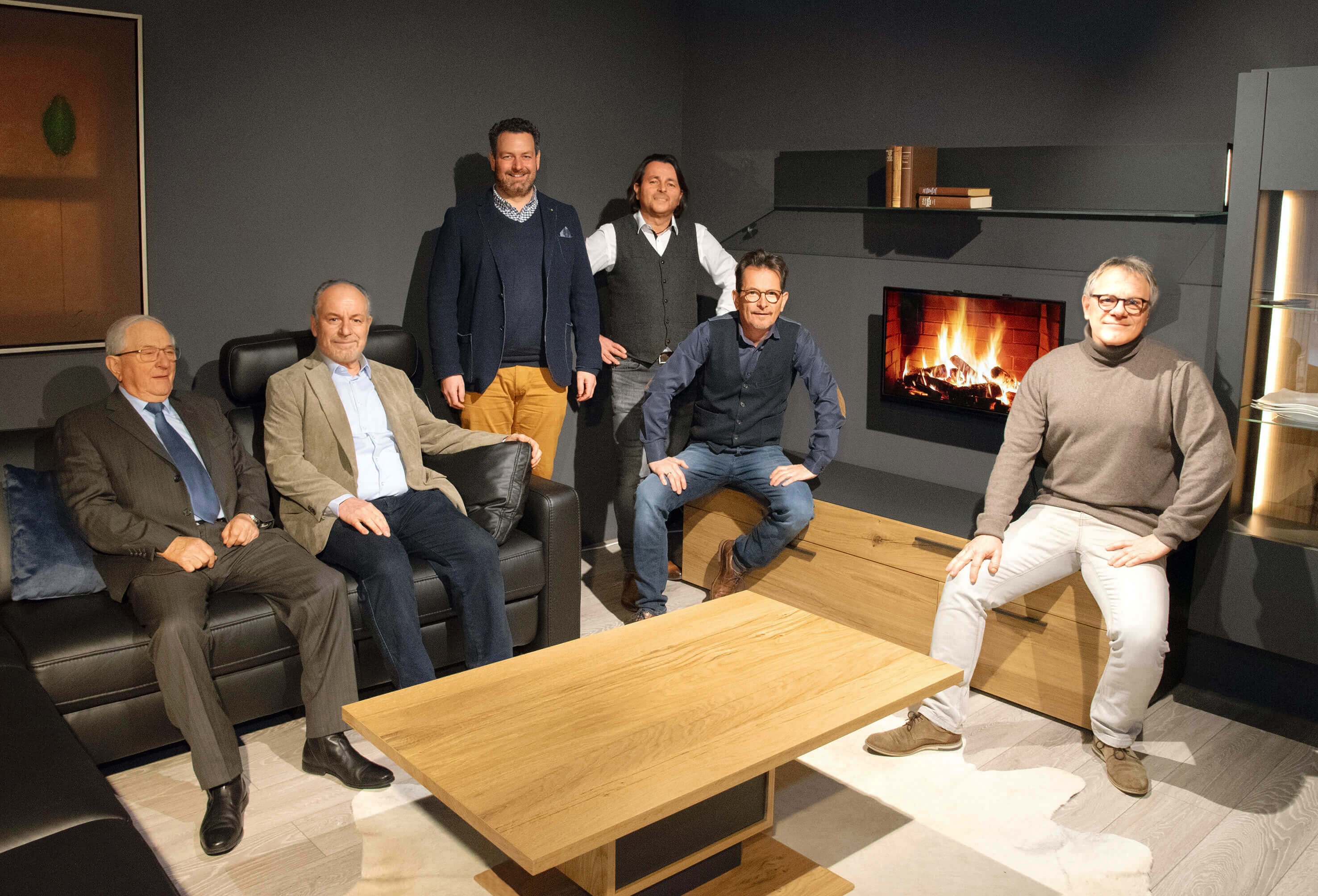 Zwei Generationen der Geschäftsleitung