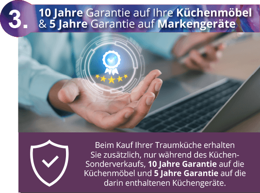 Vorteil 3 - Kostenlose Lieferung und Montage + Elektro- & Wasseranschluss