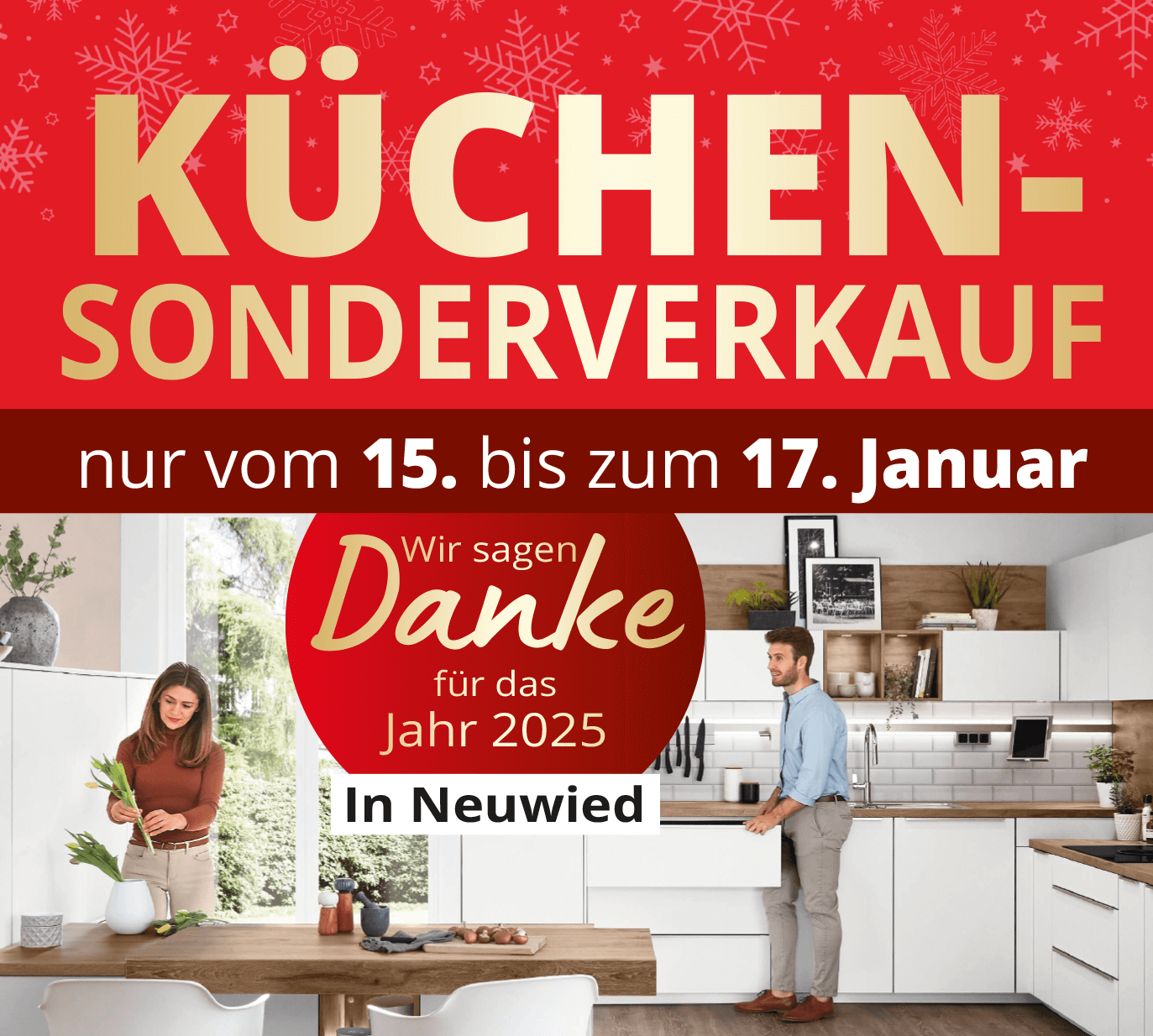 K&uuml;chen Sonderverkauf Aktion in Neuwied - K&uuml;chen zu absoluten Sonderpreisen!