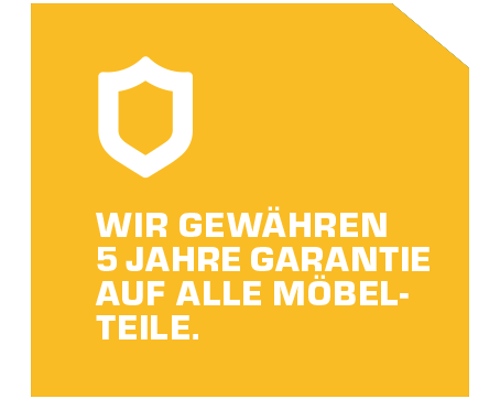 5 Jahre Garantie