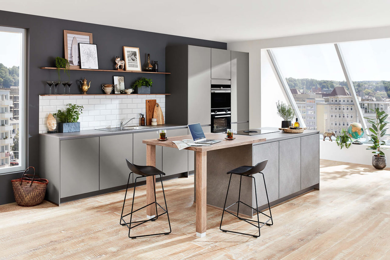 Prisma Küche grifflos Eleganz