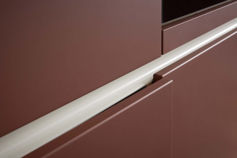 Prisma Küche grifflos Trend Detail