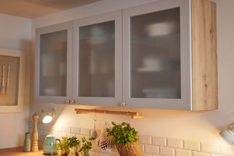 Prisma Küche natürlicher Klassiker Hängeschränke