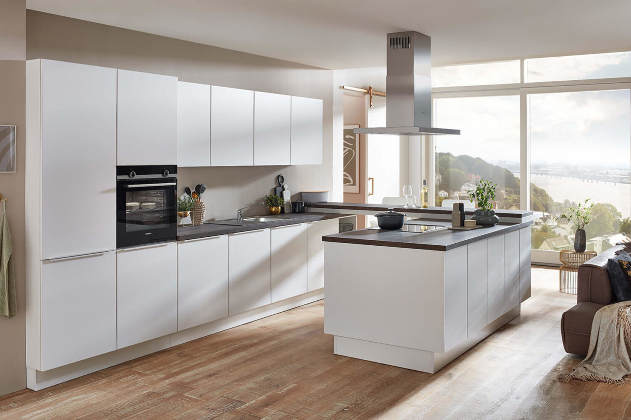 Prisma Küche modern weiß
