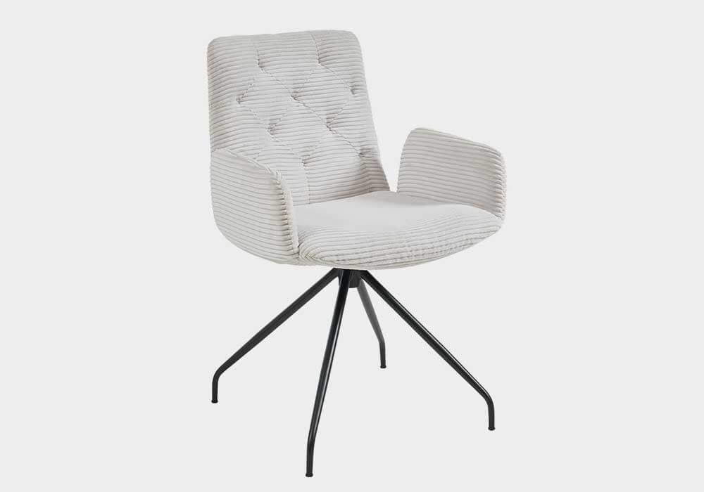 Scranton Armlehnstuhl Cord Hell