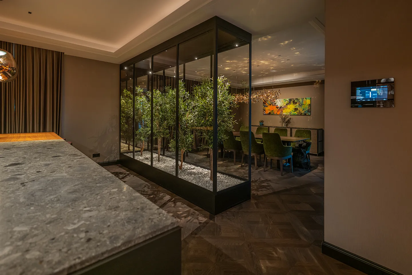 Michael Bender Design Villa Homburg Schlafzimmer