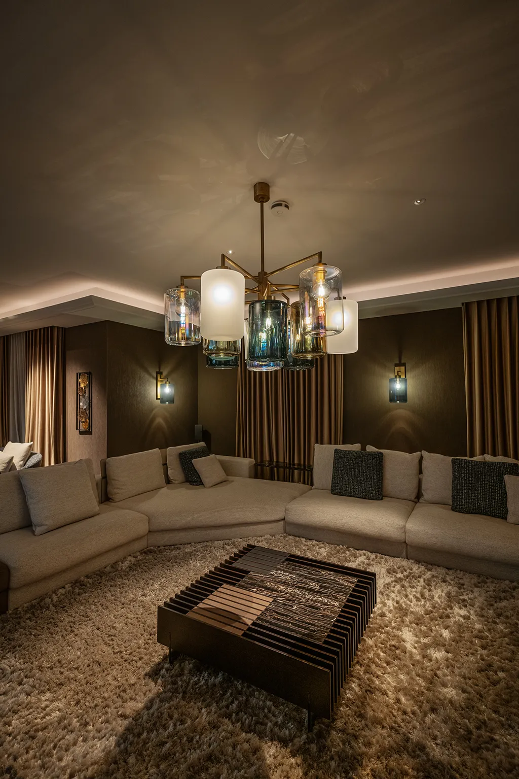 Michael Bender Design Villa Homburg Wohnzimmer