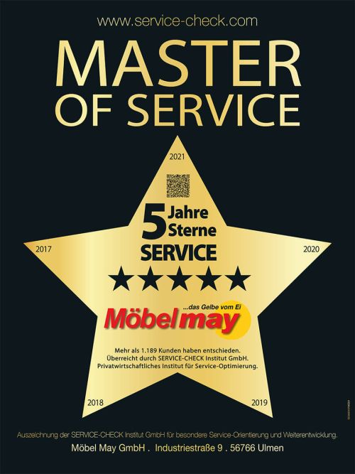 Master of Service Auszeichnung Ulmen