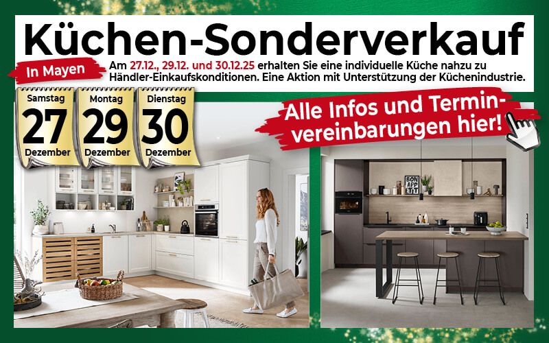 Aktuelle Werbung - Wir sagen Danke mit einem Küchen Sonderverkauf!